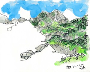 20010729槍s沢より槍 のコピー