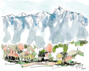 功二近く北岳 のコピー