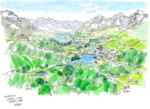 ムライユのｻﾝﾓﾘｯﾂ湖 のコピー