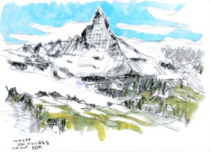 ゴルナのマッタ－ホルン のコピー