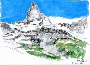 リフェルベルクのマタ－ホルン のコピー