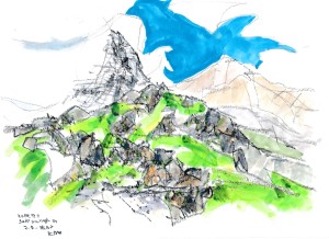 シュヴァルツぜのマタ－ホルン のコピー