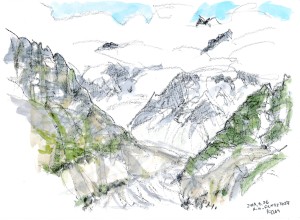 メ－ルド氷河 のコピー